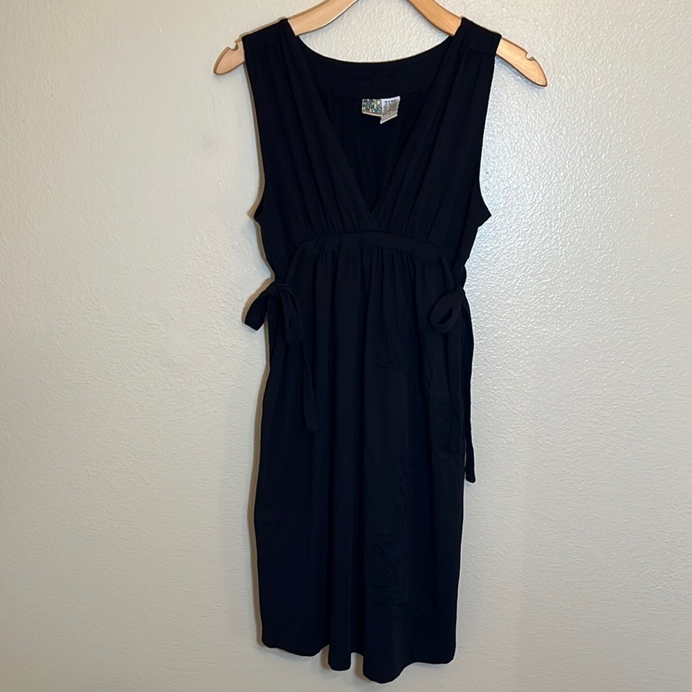 BILLABONG Black Sleeveless Beach Sun Dress